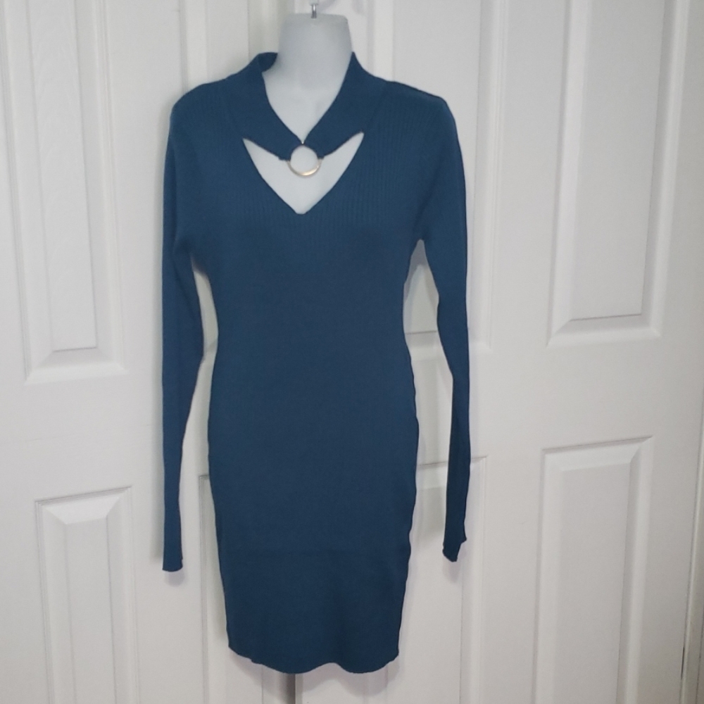 SAY WHAT women's sweater dress XL NEW WIRH TAGS